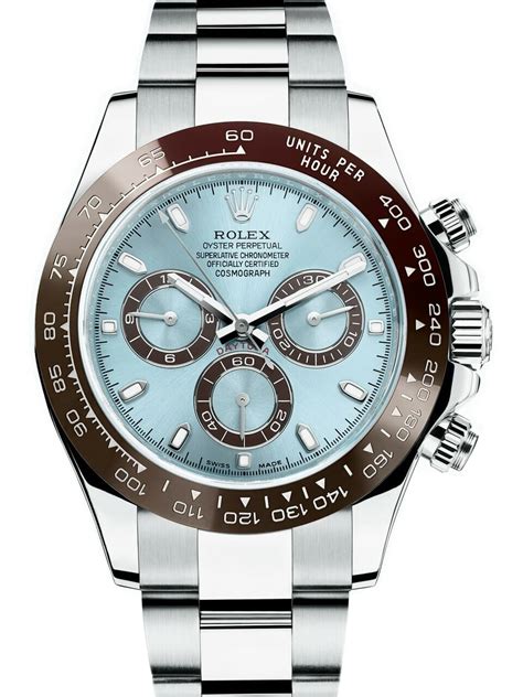 rolex cosmograph daytona ice blue mens watch|rolex platinum watches.